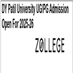 DY Patil University UG and PG Admission Open For 2025 26